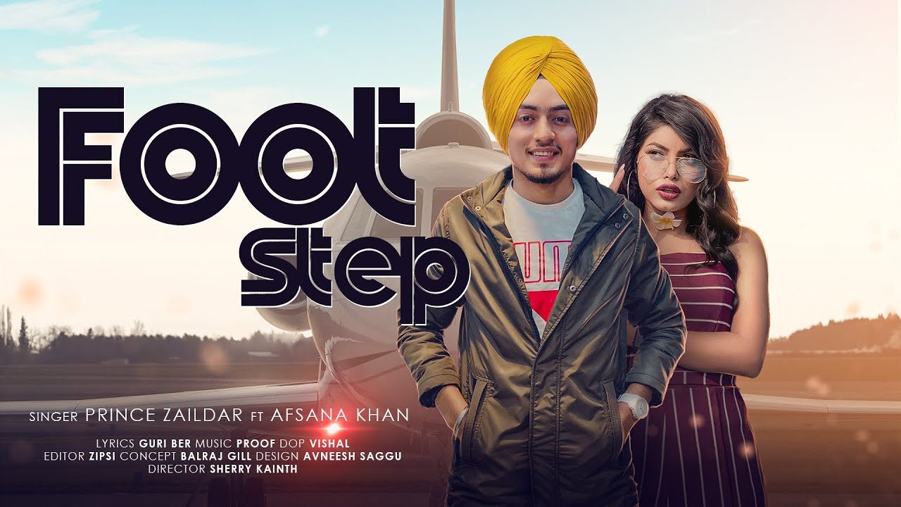 FOOT STEP LYRICS - PRINCE ZAILDAR